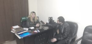 الكاتبة الصحفية هبة عبد الفتاح و حوار مميز لجريدة الجمهورية اليوم 