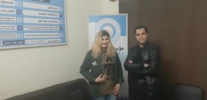 الإعلامية عبد الفتاح في مؤسسة هايدي لرعاية الفئات الخاصة 