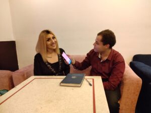 الإعلامية المتألقة توتا حسن و حوار مميز لجريدة الجمهورية اليوم 