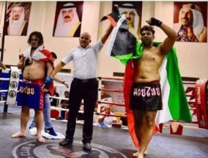 فلاح المطيري يشرف الكويت 