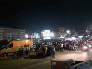 انتشال الطالب من المياة بعد الغرق