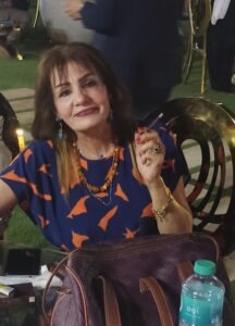 الكاتبة المبدعة يسرا القيسي في مهرجان الإبداع و التميز 