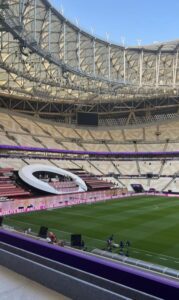 صورة من استاد لوسيل