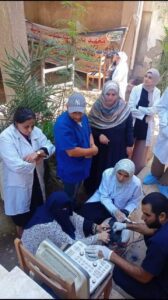 اجراء الفحوصات