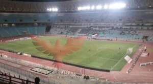 ستاد رادس الاولمبي الذي يحتضن مباراه الترجي التونسي والزمالك المصري 
