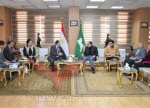 إستقبال اللواء أشرف الخطيب