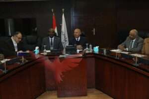 إجتماع وزارة النقل بالوفد الإفريقي