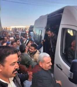 إستقبال الأهالي للمواطنين 