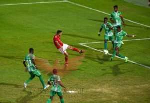 الاهلي ضد القطن الكاميروني