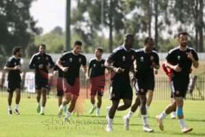 الاهلي يختتم تدريباته استعدادا لمواجهة القطن الكاميروني 