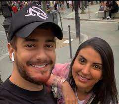 سعد لمجرد برفقة زوجته غيتا