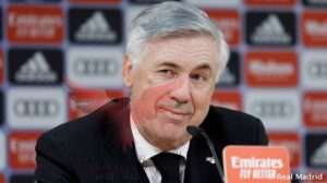 انشيلوتيالمدير الفني لريال مدريد