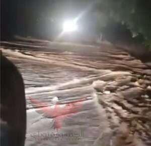 امطار غزيره وسيول بمطروح 