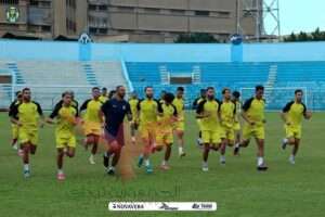 جانب من مران فريق لاڤيينا 