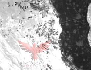 أول صورة يلتقطها القمر الصناعي بنجاح لمدينة أسيوط