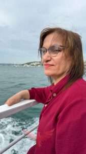 نجوي السودة بالبسفور في تركيا