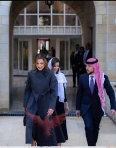 أسرة الملك في الإحتفال بالذكري ال 25 لتولية الحكم