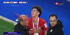 إصابه اللأعب امام عاشور