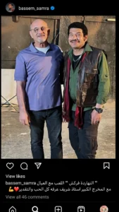 تصوير فيلم جديد لباسم