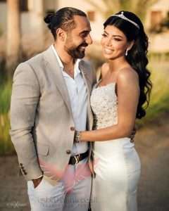 كارولين عزمي وخطبها 