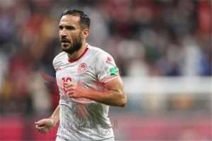 علي معلول مع منتخب بلاده 