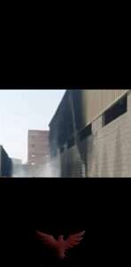 التمكن من اطفاء حريق