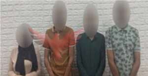 عامل المدافن و المشتركين معه في واقعة الاعب مؤمن زكريا