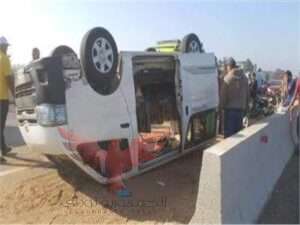 إصابة 7 مواطنين بحادث